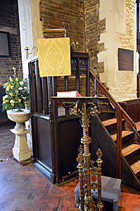 The pulpit April 2015